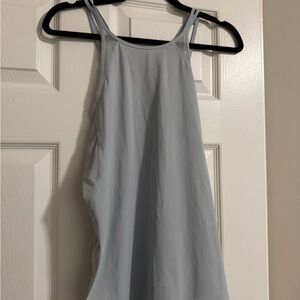 Lululemon Athletica Gray Tank Top with Racerback